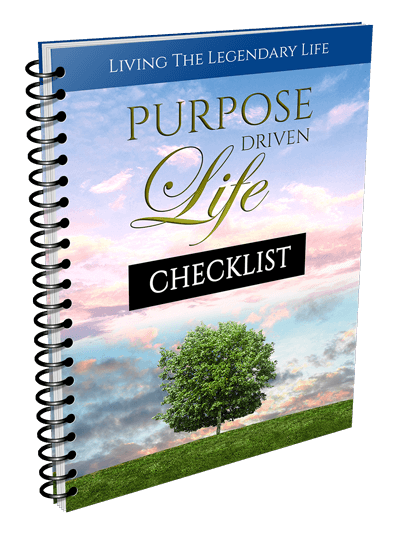 Purpose Driven Life Checklist